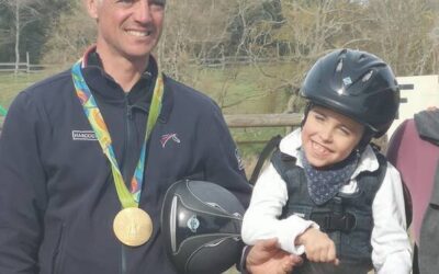 Un champion d’équitation à Kerpape