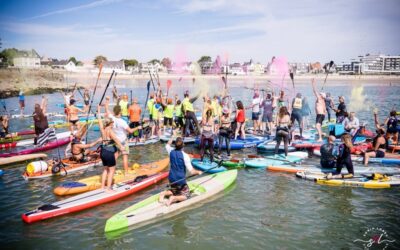 Un pari gagné pour la deuxième édition du Yaka Paddle Festival à Larmor-Plage